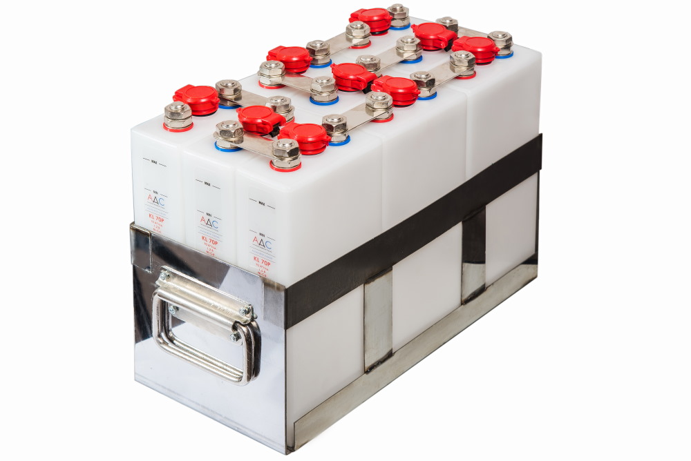 Industrial-grade stationary accumulator batteries