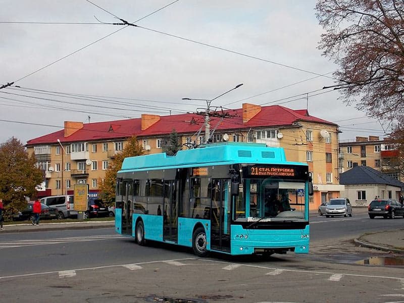 Застосування АКБ для тролейбуса